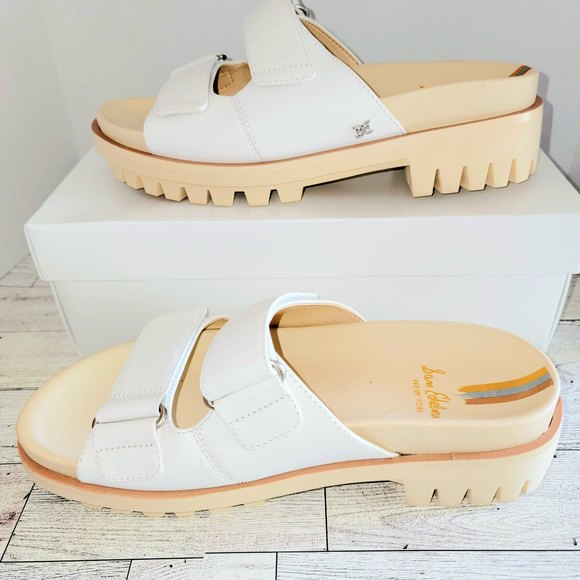 sam edelman eliana leather slides